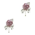 thumbnail image 2 of Redempat Versatile Wedding Brooch Add Classy And Sophisticated Touch To Any Look Modern Minimalist Brooch Pin gold 2Set, 2 of 6