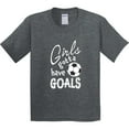 thumbnail image 3 of Inktastic Girls Gotta Have Goals Soccer Youth T-Shirt, 3 of 5
