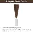 thumbnail image 4 of 30PCS Decoración de Hierba Pampas Falsa, Tallos de Hierba Artificiales Esponjosos de 17"/43cm, Flores Secas Falsas, Marrón Oscuro, 4 of 6