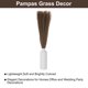 thumbnail image 4 of 30PCS Decoración de Hierba Pampas Falsa, Tallos de Hierba Artificiales Esponjosos de 17"/43cm, Flores Secas Falsas, Marrón Oscuro, 4 of 6