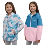 Eddie Bauer Youth Lone Peak 3 in 1 Jacket (Large/Vintage Pink)