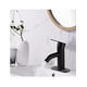 thumbnail image 5 of Lavabo Grifo Baño Llave Monomando Fregadero Inoxidable Acabado Mate Color Negro, 5 of 5