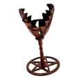 thumbnail image 4 of Xuanheng Sphere Display Base Sturdy Globe Organizer for Rock Photo Props Rose Gold, 4 of 8