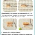 thumbnail image 2 of maskred Interchangeable Crochet Hooks Set Different-size Options For All Skill Levels Threads Embroidery Type 2 1Set, 2 of 6