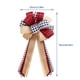 thumbnail image 3 of Lazos de cinta grandes de Navidad, colgante para árbol de Navidad con lazo, decoración del hogar para fiesta de Navidad, accesorio de decoración de Año Nuevo 2021, 3 of 6