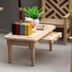 thumbnail image 4 of 1:12 Muebles de Casa de Madera en Miniatura con Accesorios de Cojín , Beige, 4 of 6