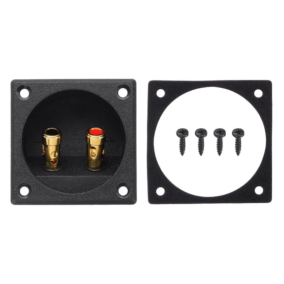 2 Inch Speaker Box Terminal Cup, 2-Way Subwoofer Plug Connector