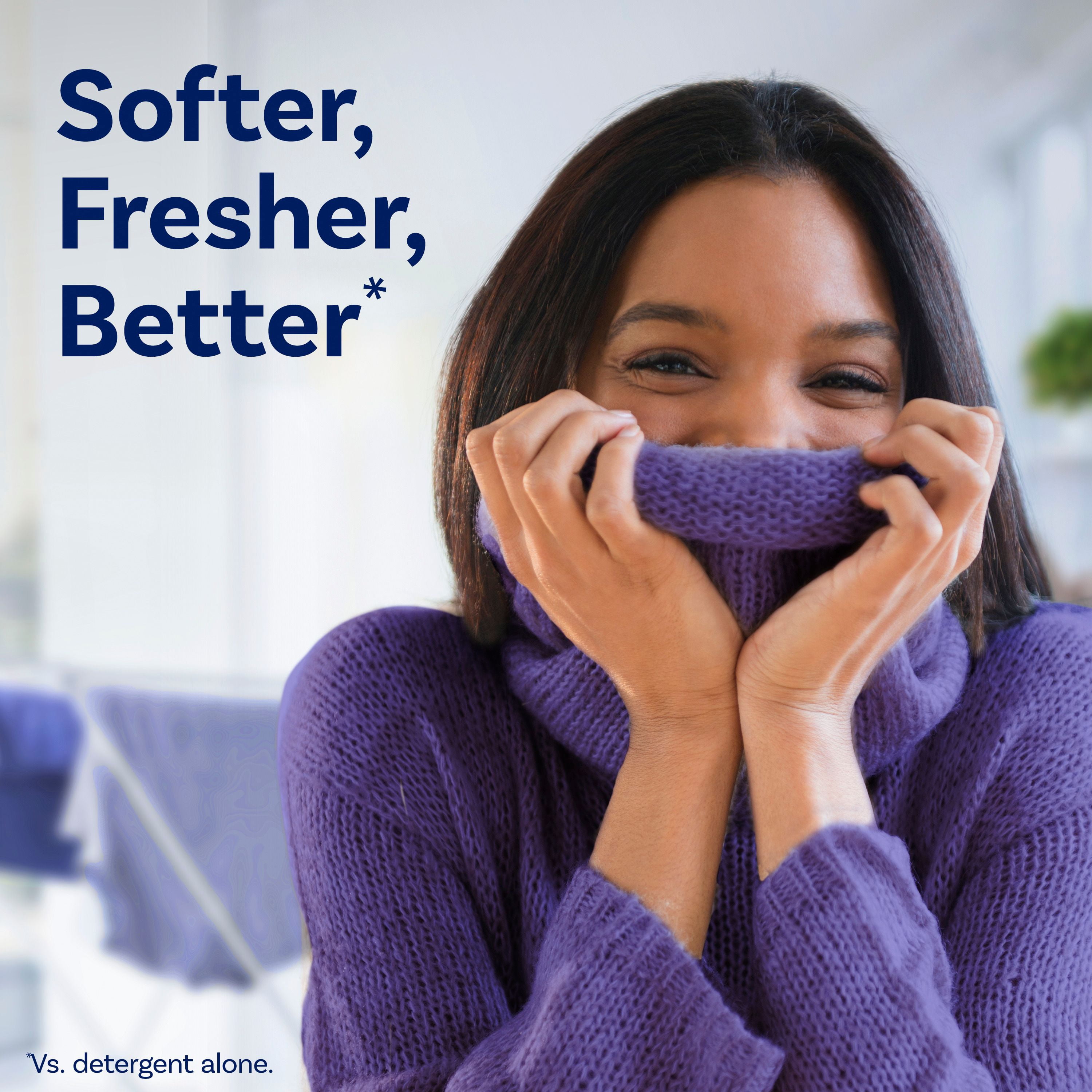 Downy SOFT & FRESH Fabric Softener Liquid, Iris Bouquet Scent, Downy Fabric Softener, Laundry Softener