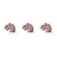 thumbnail image 3 of Broche de flor Qarigey Cumpleaños Hecho a mano Rosa CBP233123, 3 of 6