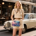 thumbnail image 6 of FORMRS Women Crossbody Purse with Chain Strap Vegan Leather Shoulder Handbag, Space Astronaut, 6 of 7