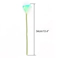 thumbnail image 4 of Wedding Party Room Decor Calla Lily Artificial Flowers Bouquet Cyan Light Blue 10 Pcs, 4 of 4