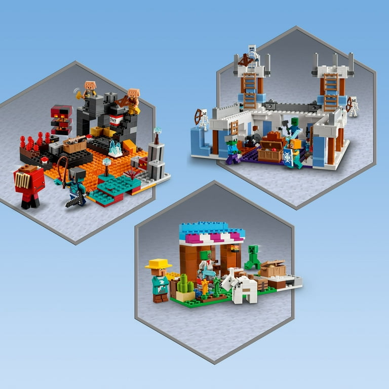 Savant Sind jeg behøver LEGO Minecraft The Nether Bastion Set, 21185 Battle Action Toy with Mob,  Piglin Brute & Strider Figures, for Kids, Boys and Girls Age 8 Plus -  Walmart.com
