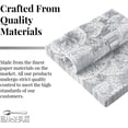 thumbnail image 3 of Elegant Floral Disposable Napkins, Pack Includes 18 Wedding Napkins, Party Napkins Disposable Perfect For Dessert, Classic Dinner Napkins For Upscale Events, Christmas Napkins For Holiday Meal, Silver, 3 of 4