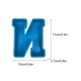 thumbnail image 2 of Molde para hornear pasteles con alfabeto, molde de silicona con letras en inglés, letras del alfabeto 3D Wmkox8yii  FHAKJF2303, 2 of 2