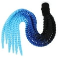thumbnail image 1 of FOMIYES Peluca Ponytail Azul Para Casco De Motocicleta Con Ventosa Fácil De Instalar Y Duradera, 1 of 8