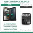 thumbnail image 4 of Scientific Calculator with LCD Writing Math Calculator Suitable for School Solar Calculator (991ES, 417 Functions), 4 of 5