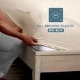 thumbnail image 5 of Bare Home 2-Pack Fitted Sheets - Premium 1800 Collection - Ultra-soft - Deep Pocket - Twin XL, Sand, 5 of 7