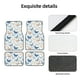 thumbnail image 4 of Fotbe Butterfly Juego de 4 Tapetes para Auto con Estampado – Alfombrillas de Goma Reforzada, Diseño Antideslizante, Protección para Todo el Año – Vehículos, Autos, Camionetas y SUVs, 4 of 7