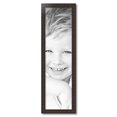 thumbnail image 2 of ArtToFrames 10" x 37" Plum Victorian Emboss Picture Frame, 10x37 inch Brown Wood Poster Frame (WOM-5080), 2 of 7