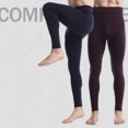 thumbnail image 4 of Calzas de invierno para hombre, tela más cálida, pantalones térmicos de cintura alta para interiores, pantalones elásticos hasta los Prendas para la parte inferior del cuerpo Gris tipo irritante Jumpingount AP012873-04, 4 of 6