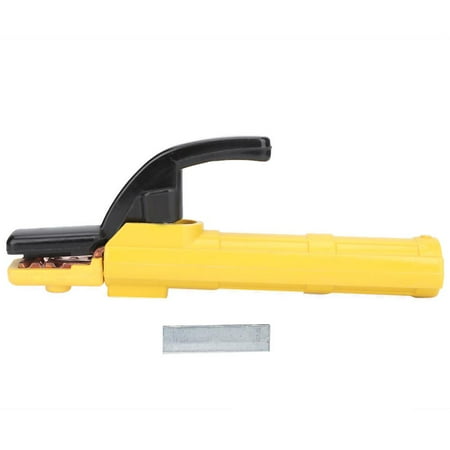 

Tebru Welding Equipment Welding Accessories Welding Electrode Holder Leakage-Prevention Copper Rod Electric Welder Clamp Tool 300A