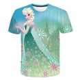 thumbnail image 1 of Regalos de cumpleaños para niña, camisetas de Frozen de dibujos animados para niñas, camisetas gráficas para niños, ropa estampada de verano, camisetas casuales de manga corta Tees10T Gao Jinjia LED, 1 of 2