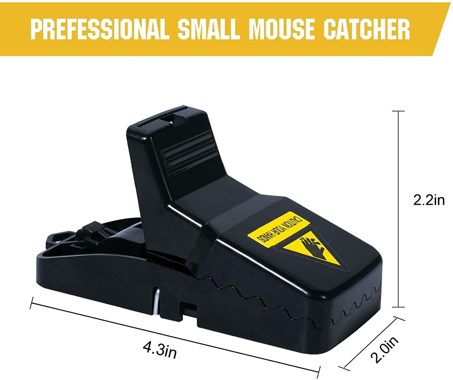 20 Pack Mouse Traps Indoor for Home,Mice Traps for House,Reusable Mouse Trap That Work,Small Mice Catchers for Home Indoor, Quick Set Mousetraps Effective