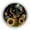 Multicolor 4, variant on PhooArto Galaxy Donuts Cats 4 PCS Crystal Glass Cabinet Knobs, Drawer Kitchen Cabinets Dresser Cupboard Wardrobe Pulls Handle - Glowing in the Dark
