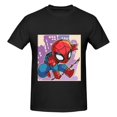 thumbnail image 1 of Spider-Man T-Shirt Col Rond en Coton pour Hommes, 1 of 7