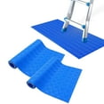 thumbnail image 2 of Swimming Pool Ladder Mat - Protective Pool Ladder Pad Step Mat with Non-Slip Texture, Blue Medium Pool Step Mat, Pool Liner Protection Mat 36 inch X 9 inch, 2 of 7