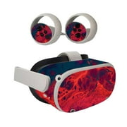 MightySkins OCQU2-Fiery Flow Skin for Oculus Quest 2 - Fiery Flow
