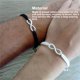 thumbnail image 2 of Sonducket tejida pulseras tejido trenzado ajustable exquisito Retro mujeres amistad parejas brazaletes joyería regalo Ropa, zapatos y accesorios Miscelánea Negro, 2 of 6