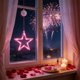 thumbnail image 1 of Lámpara De Cortina De Plástico Cortina de luces LED con forma de corazón y ventosas, 520 luces, ideal para San Valentín, fiestas, bodas, decoración colgante (rosa) JASKFLY, 1 of 8