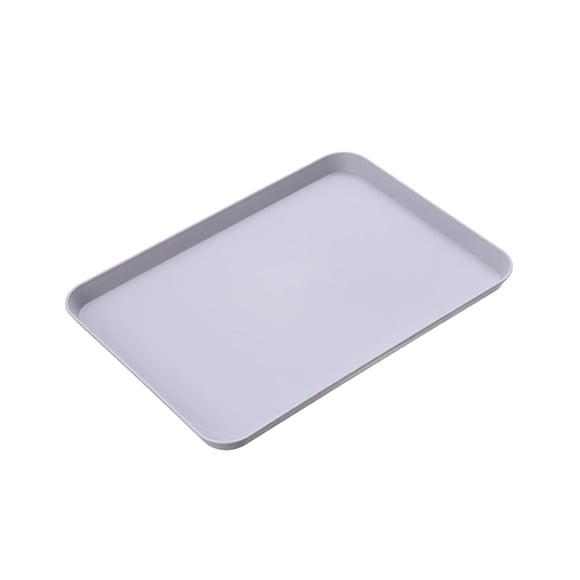 Tanjnj Clearance Plastic Fast Food Trays Bulk Restaurant Serving Trays Colorful Cafeteria Trays Rectangular Grill Prep Trays Serving Platter for Party Home School Coffee Hotel
