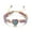 BR, variant on EGNMCR Bangles 2022 Double Winding Emperor Stone Heart Bracelet Hand Woven Natural Stone Beaded Heart Bracelet Bracelet Bracelet