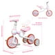 thumbnail image 5 of XIAPIA 3 in 1 Toddler Bike for 2-4 Year Old Girl, Kids Tricycle with Adjustable Seat, Detachable Pedal and Training Wheels, Baby Balance Bike Trikes Riding Toys, Kids Chirstmas Birthday Gifts Pink, 5 of 5