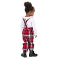 thumbnail image 5 of Wonder Nation Baby Girl Holiday Jumpsuit Outfit Set, 2 Pieces, Sizes 0/3-24 Months, 5 of 9