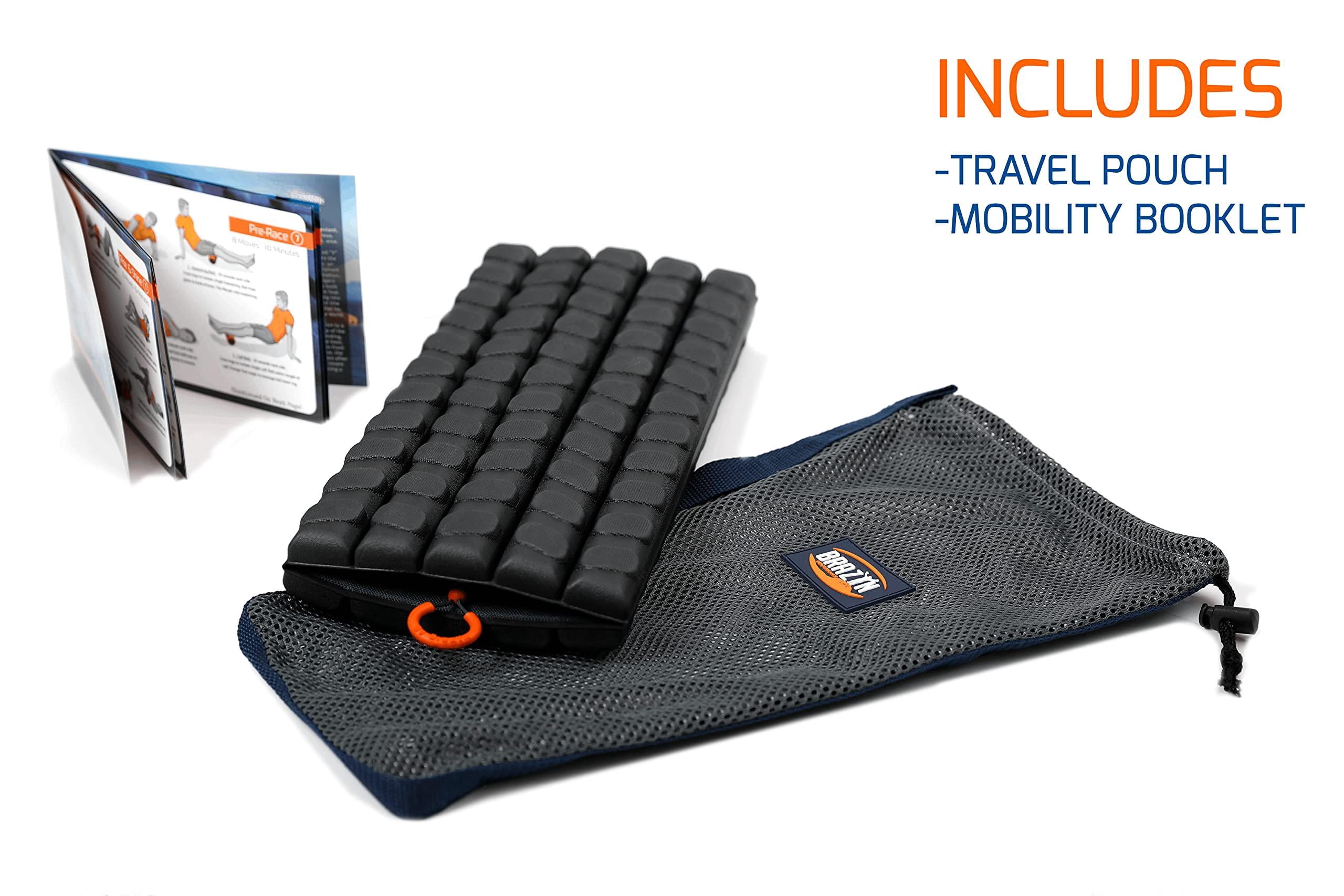 Morph Foam Roller: Collapsible Travel Roller For  Workout Deep Tissue Leg Massage Cracker (midnight Alpha Series (deep Tissue))