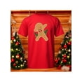 thumbnail image 1 of Playera Con Estampado De Galleta De Gengibre Navidad Color Rojo Talla Mediana Marca Emil SaEs, 1 of 4