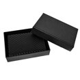 thumbnail image 4 of Cartera de aluminio de tres pliegues con cepillo antirrobo RFID para hombre, cartera ultrafina con caja para tarjetas de aluminio y fibra de carbono RFID, 4 of 5