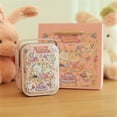 thumbnail image 4 of Harpily Prime Deals of The Day Today Only, Pantry Organization and Storage Handheld Tin Box Cookie Can Rabbit Pattern Candy Baking Packaging Packaging Box Wrist Box Red Rabbit Cake, 4 of 4