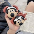 thumbnail image 3 of Bonita funda de silicona para auriculares con dibujos de fantasmas en 3D, funda para auriculares inalámbricos de segunda generación para Airpods Pro, llavero para Airpods, 3 of 4