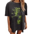 thumbnail image 1 of Camisetas vintage de los años 90 para mujer y hombre, de gran tamaño, con hombros caídos, estilo hipster unisex, informales, con estampado de verano, estilo urbano, 1 of 8