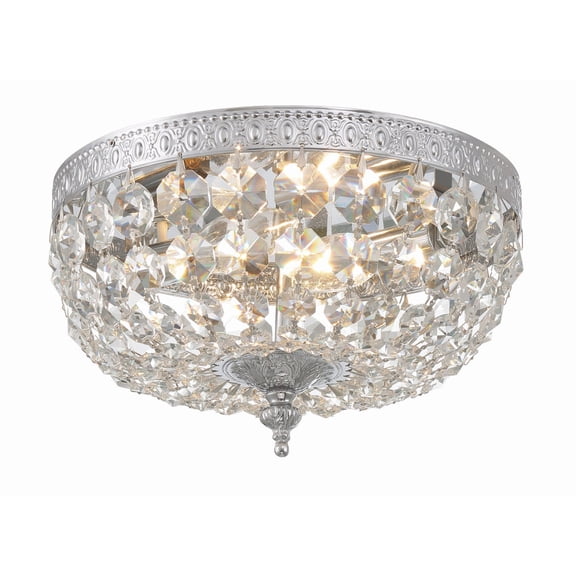 Crystorama Lighting - Richmond - Two Light Flush Mount in Classic Style - 10