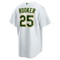 thumbnail image 3 of Men's Nike Brent Rooker White Athletics Home Replica Jersey, 3 of 3