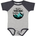 thumbnail image 3 of Inktastic Dad's Hiking Buddy with Mountains and Trees Boys or Girls Baby Bodysuit, 3 of 5