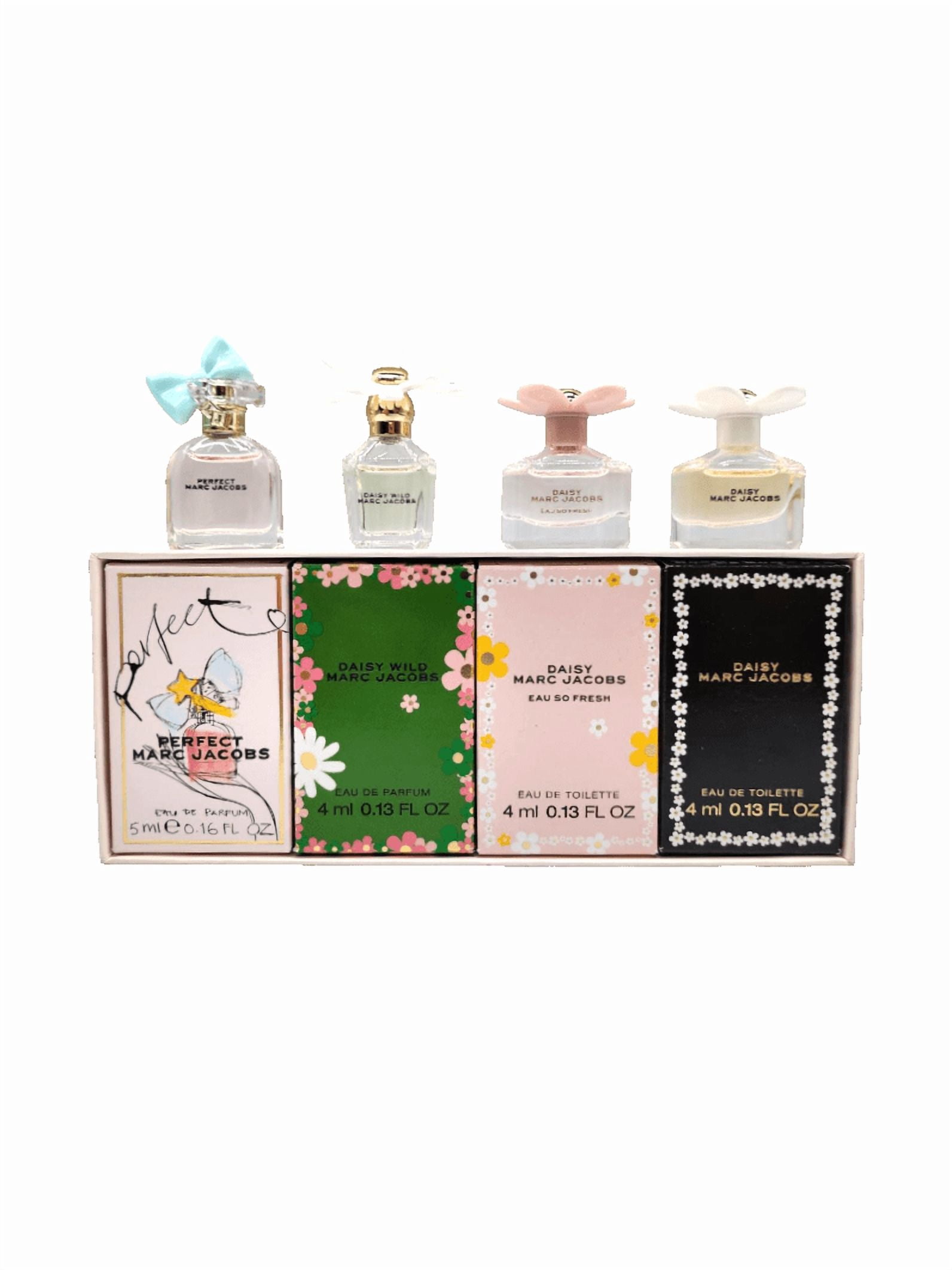 MARC JACOBS 香水 ミニボトル 4種セット Marc Jacobs Mini Fragrance Set for Women, 4 Pieces - Walmart.com