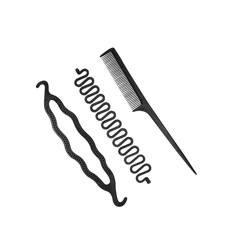 Nogis 6 Pcs Hair Braiding Tool,Hair Tail Tools, Hair Braid Accessories,Ponytail Maker Accessories,French Braid Tool Loop for Hair Styling,DIY Hair