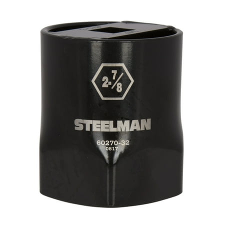 

STEELMAN 60270-32 2-7/8-Inch 6-Point Locknut Socket 3/4-Inch Drive