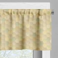 thumbnail image 5 of Ambesonne Neutral Color Valance & Curtain, Pastel Hexagons Motif, 55"x30", Pastel Brown and Multicolor, 5 of 7